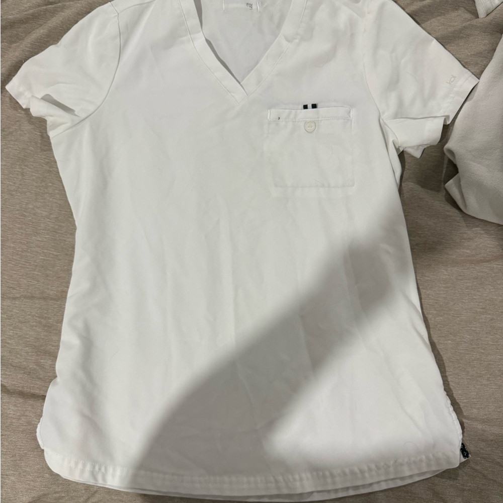 Koi white scrub top- Women’s